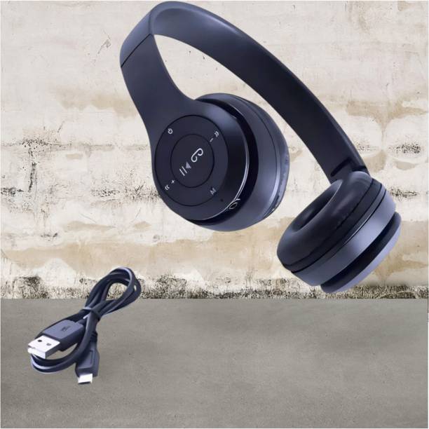 TWS Recharge Support Headphones with Mic, SD Card, Long Runtime_ZY Bluetooth & Wired