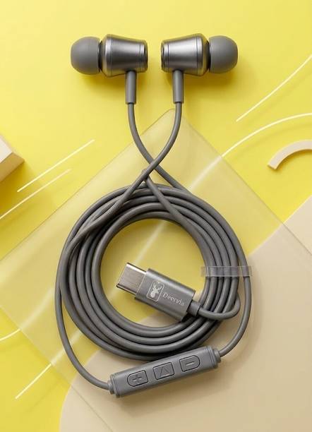 Deeravia Type-C Earphone|Enc Mic| Premium Earphone| Mag