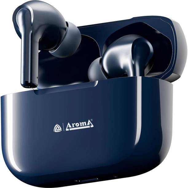 Aroma NB137 Dive Upto 60 Hours Playtime* Type C Fast Charging Dual Pairing Earbuds Bluetooth