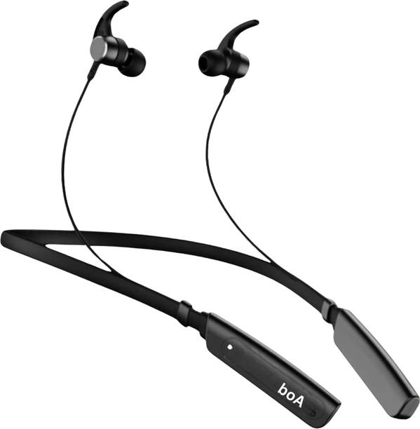 Palnek boA Wireless Neckband with ENx Technology and Long Music Playback Bluetooth