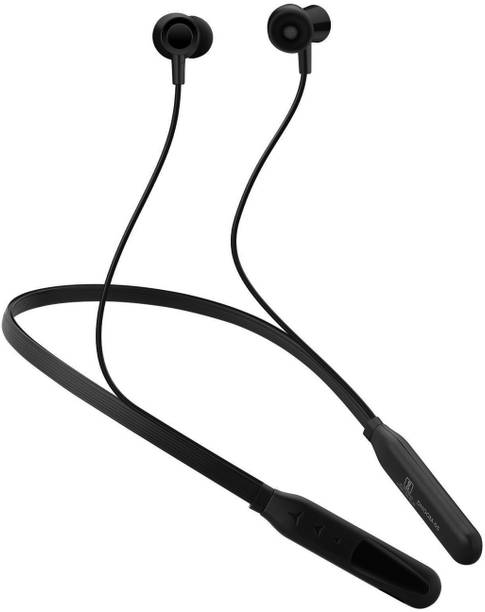 Soroo Future Wireless Bluetooth Neckband with 46H Playtime, ENC Mic, Fast Charging, Deep Bass Bluetooth