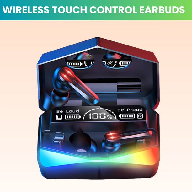 GUGGU M28 (Wireless Earbuds) TWS 5.1 Gaming Monster Earphones With High Bass SoundT350 Bluetooth