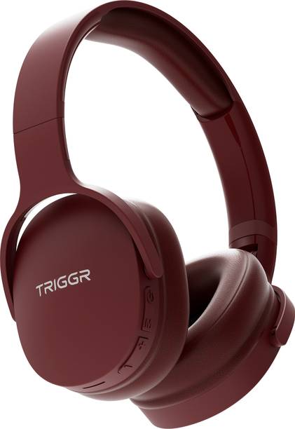 TRIGGR Trinity 2 with Dual Pairing, ENC, Fast Charge, 50H Battery, Rubber Finish, v5.3 Bluetooth