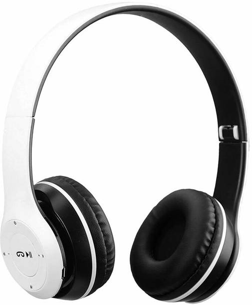 Techobucks NEW ARRIVAL P-47 3D Ultra Dynamic sound Game Sport Running Gaming Headset Bluetooth