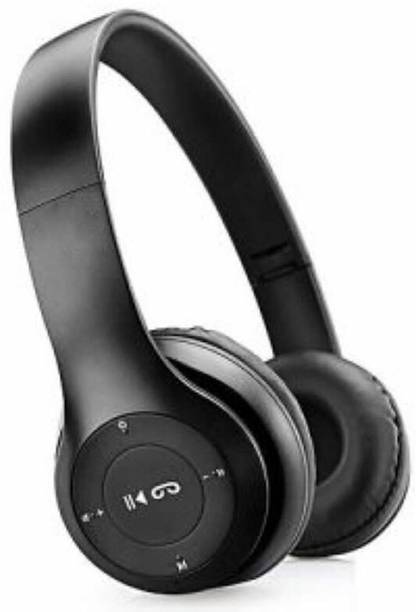 Uborn BEST PRICE P47 Wireless Portable Sports Headphones Stereo FM, Memory Card Bluetooth