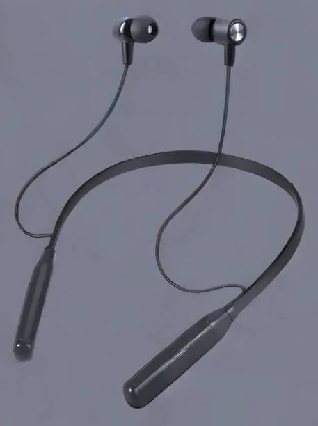 SBG Magnetic Earbud Wireless Neckband, Tuned for Deep Bass Audio_OY Bluetooth & Wired