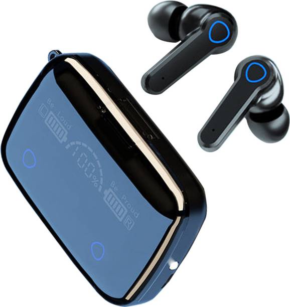 WRADER M19 Wireless Headphones 140H Playtime with Powebank, Noise Cancelling Earbuds Bluetooth