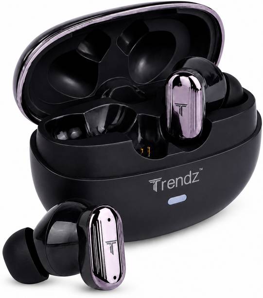 Trendz AeroX TurboBuds Earbuds BT v5.4 ANC ENC Quad Mic 13mm Driver 50Hrs IPX5 Bluetooth