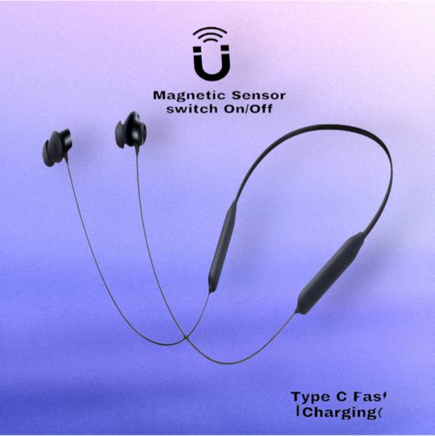AIZINA Noise-Isolating Neckband - 40+ Hour Battery Life & Superior Audio_SY_VK Bluetooth & Wired