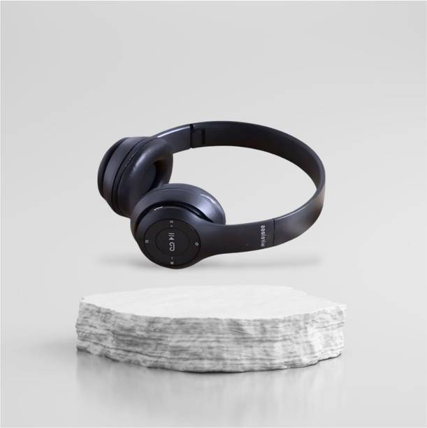 AIZINA Folding Headphones Bass Wave Signature Sound_FZ Bluetooth & Wired