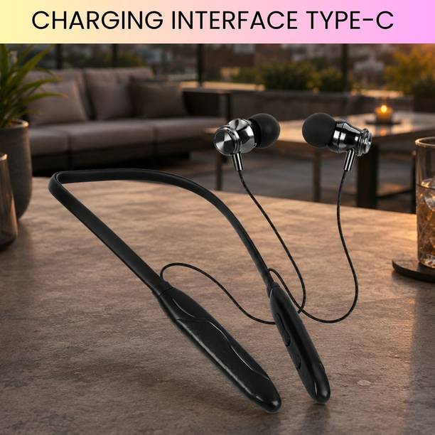 FRONY Wireless Bluetooth Neckband Earphones for Sports & Gym EX57 Bluetooth