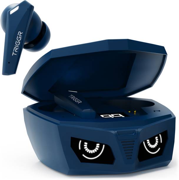 TRIGGR Kraken X1 with Battery Display, 40ms Latency, Quad Mic ENC, 40 Hr, v5.3 Bluetooth