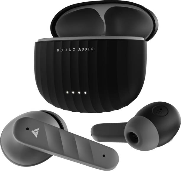 Boult Audio X45 with Quad Mic ENC, 40H Playtime, 45ms Ultra Low 
Latency, Made In India, 5.3 Bluetooth Headset