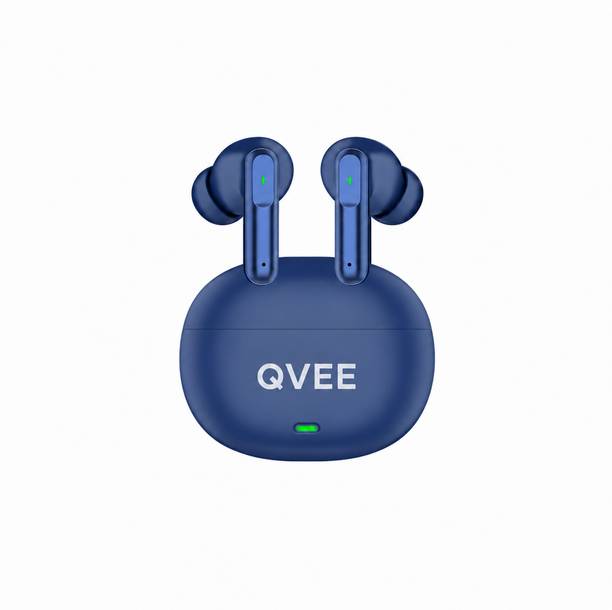 Qvee Aeropods with 50dB ANC, 360 Spatial AI Audio, Hi-Res LHDC and 48hrs Playtime-3 Bluetooth Gaming