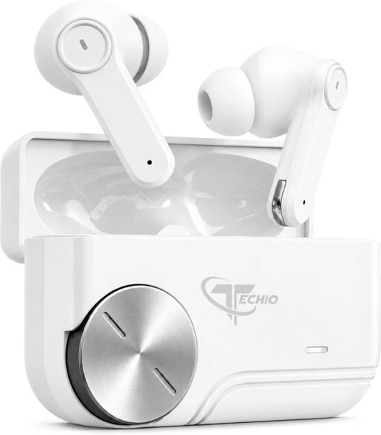 TECHIO Buds Pro 2 Wireless Earbud with Dual Mic ENC for Clear Calls, 60H Playback Bluetooth