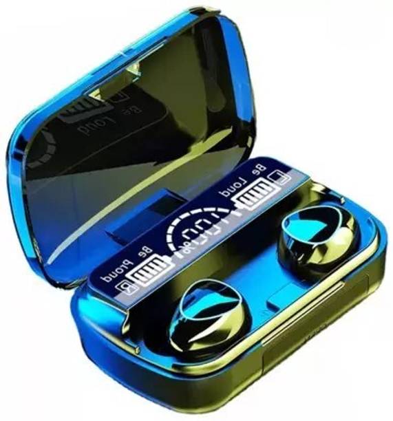 Seashot M 10 Wireless Earbuds with Support Upto 6-8hrs Playtime Powerful Bass Bluetooth