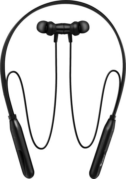 SoRoo DHOOM-5 Wireless Neckband with ENC Mic, Fast Charging & Rich Bass Sound Bluetooth