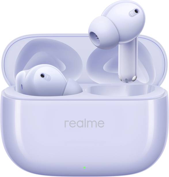 realme Buds T310 with 12.4mm Driver, 46dB ANC, Spatial Audio and upto 40 hours Playback Bluetooth
