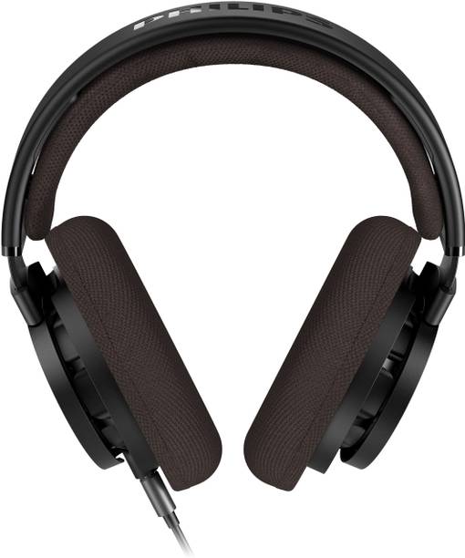 PHILIPS SHP9500 Headphones, HiFi Stereo, 50mm Drivers,101dB, Detachable 3.5 - 6.3mm Jack Wired without Mic