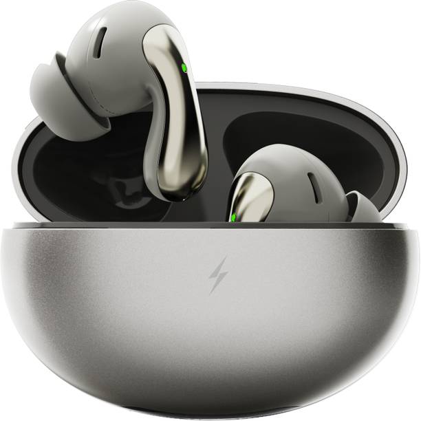 Fire-Boltt Aero Drift TWS Earbuds, Custom EQ Profiles 50H Battery Display Case Quad Mic ENC Bluetooth