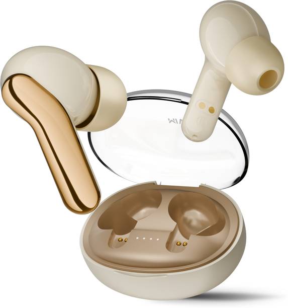Mivi Duopods Infinity [New Launch], 3D Sound, 70 H, AI-ENC, Game Mode & Voice Assist Bluetooth