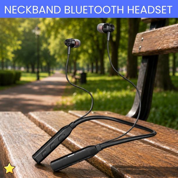 Clairbell Bluetooth Neckband Earphones With, Flexible Wireless Stereo Headset GI400 Bluetooth