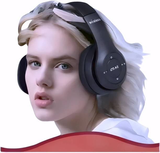 AIZINA Wireless Stereo Headphones with AUX Input and Wide Compatibility_DH Bluetooth & Wired