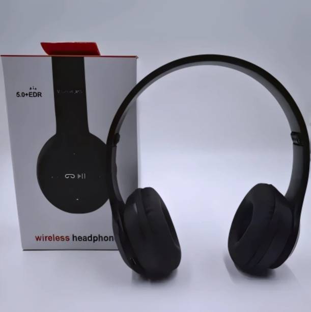 AIZINA Compact Foldable Stereo Headphones with Mic & SD Card Support_VS Bluetooth & Wired