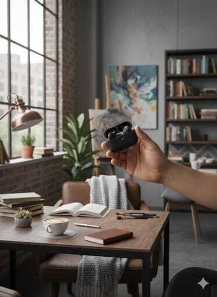 Riva TWS AIRPOD black Earbud Bluetooth (Black, True Wireless)as35 Bluetooth