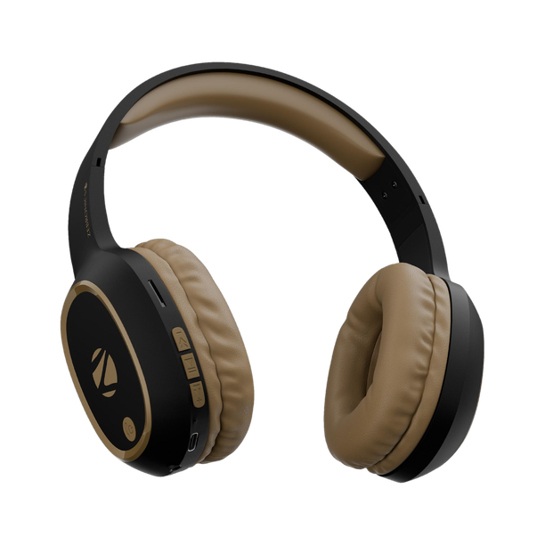 ZEBRONICS Zeb-Thunder, True 60Hr Backup, BT v6.0, Gaming Mode, ENC, AUX, mSD, Dual Pairing Bluetooth