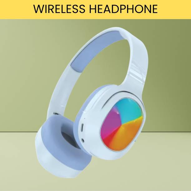 SACRO RGB Wireless Gaming Headset With Active Noise Cancellation, Foldable DesignQC207 Bluetooth