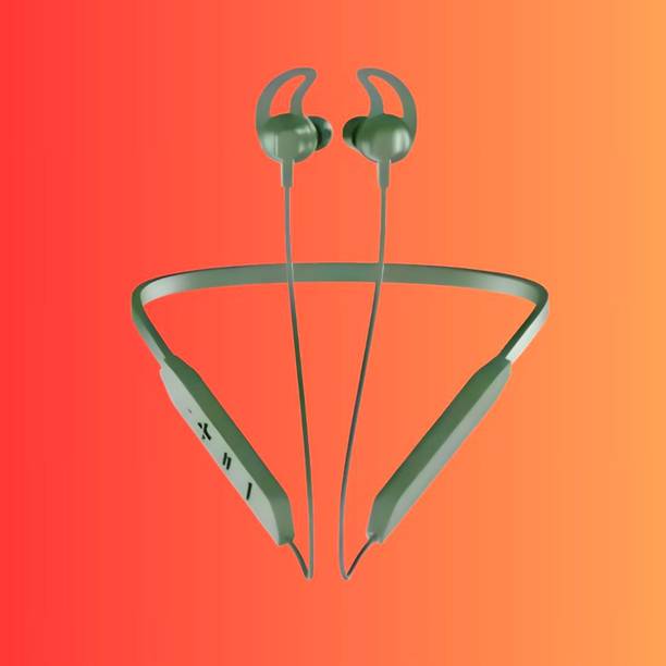 FRONY Bluetooth Headset Neckband with mic BT-Max 30H Playtime & Calling VibrationP275 Bluetooth