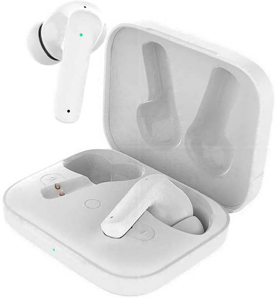 Muzigi VK Leaf - X6 Earbuds 8D Stereo Audio, 48Hrs Playtime With ASAP Charge (White40) Bluetooth