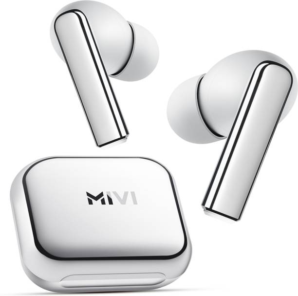 Mivi DuoPods i3 TWS,13mm Bass,45+H Playtime,AI ENC,Low Latency,Type C,5.3 BT headset Bluetooth