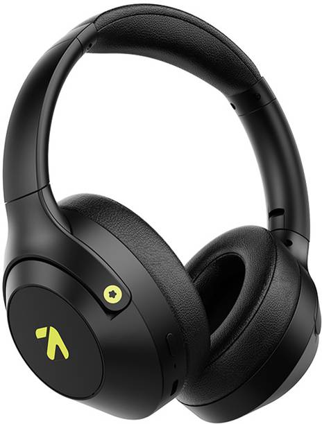 GOBOULT Flex 80Hrs Battery, ENC Mic, 40mm Drivers, 60ms Low Latency Bluetooth & Wired