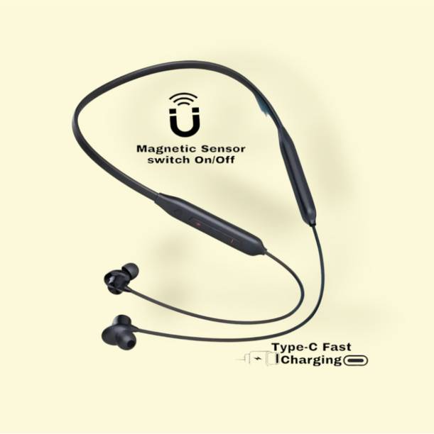 TWS Noise-Isolating Neckband - 40+ Hour Battery Life & Superior Audio_9F Bluetooth & Wired