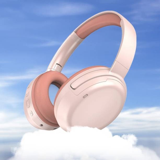 JOKIN 40H Play Super Bass ANC BT Wireless Headphone with Mic Foldable Design & Aux P08 Bluetooth & Wired
