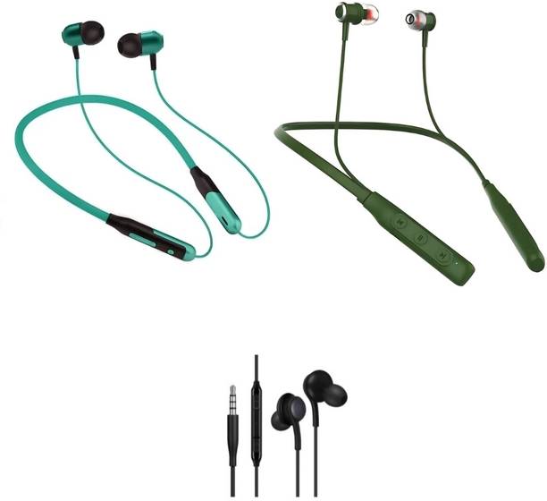 LEVELPLUS Jazz & Bluetooth Music N7 With Akg Neckband Combo 45 Hours Playtime Bluetooth