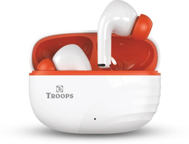 TP TROOPS Wireless Earbuds with Touch Controls, a built-in microphone for calls Bluetooth