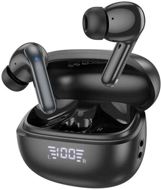 HOCO EQ5 Energy TWS Earbuds BT 5.3,35H Playtime,ANC&ENC,Supports 2 Phones,LED Display Bluetooth