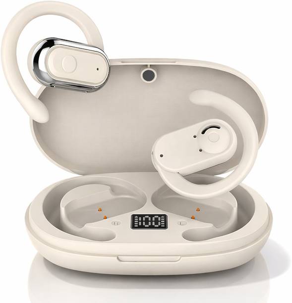 VEHOP W300 OWS Open Ear Wireless Earbuds, ENC Mic for Calls, Designed for Sports, Gym Bluetooth