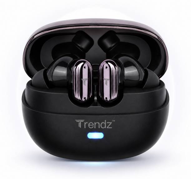 Trendz AeroX LK37FH Earbuds BT v5.4 ANC ENC Quad Mic 13mm Driver 50Hrs IPX5 Bluetooth