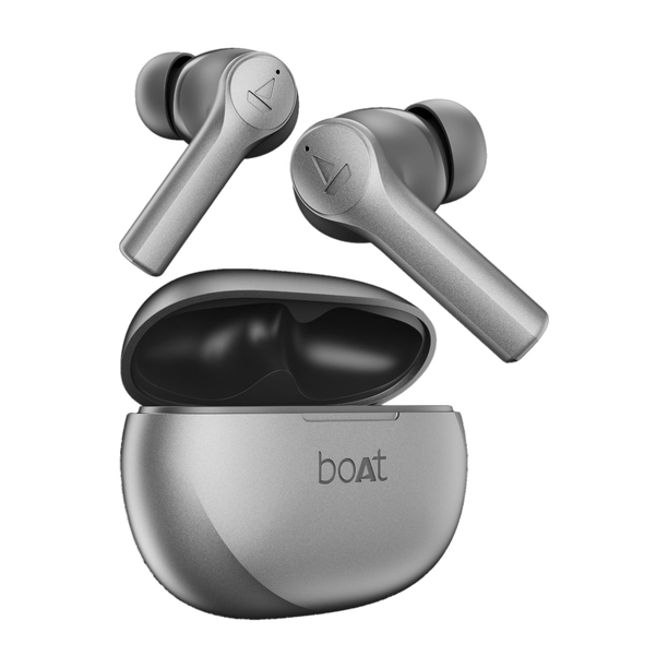 boAt Airdopes Supreme w/ 4 Mics AI ENx Tech, 50 HRS Playback,Multi Point Connectivity Bluetooth