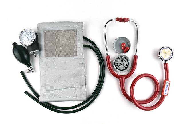 Dishan Sphygmomanometer Manual Blood Pressure Monitor With Latex Free Pvc Tube Alitmun Microtone Max Stethoscope Bp Monitor