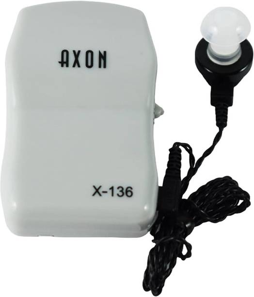 Balson Axon X-136 Premium and Superior Quality Sound Enhancement ear machine Amplifier- for profound hearing Loss for Deaf care tool pocket model Hearing Aid