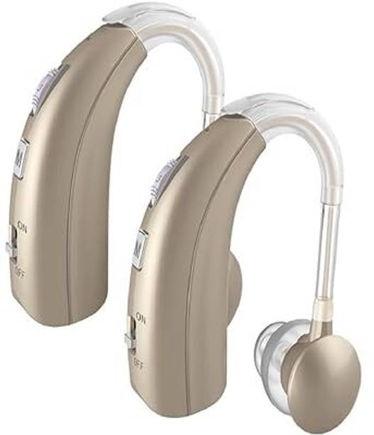 Fastwell F-31 , 2 unit For Both Ear Rechargeable Hearing Aids Machine with Noise Cancelling, Nano Hearing Amplifier Assist Miracle Ear for Adults-Pair bte Hearing Aid
