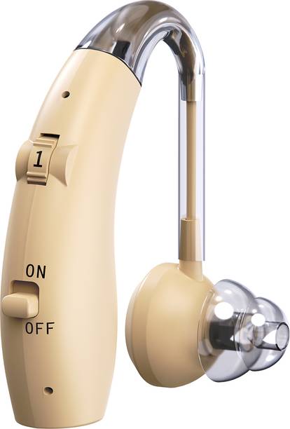 Fastwell F25 Rechargeable Digital BTE Hearing Aid Machine Type-C Charging For Severe to Profound Hearing Loss | Small Size | Ideal for Old Age bte Hearing Aid