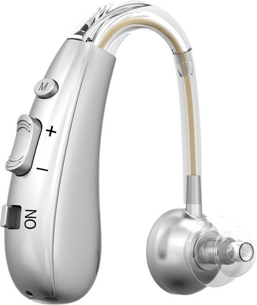 Fastwell F26 Rechargeable Digital BTE Hearing Aid Machine For Severe to Profound Hearing Loss | Volume & Mode Control | Small Size | Ideal for Old Age bte Hearing Aid