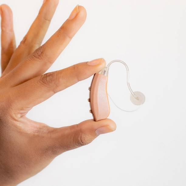 Hearstore.in Soundbright Ultra 100 - Rechargeable BTE Hearing Aid Machine For Old Age With Multiple Mode And Auto Noise Cancellation (Right) Hearing Aid