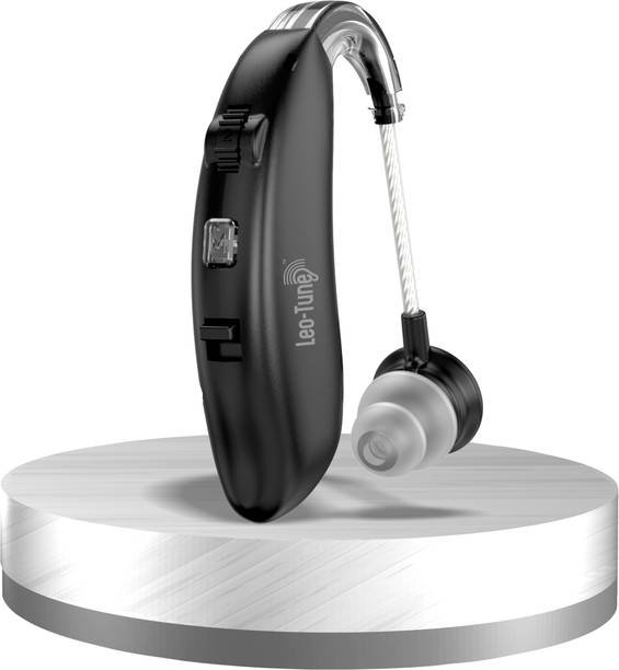 लियो-ट्यून Rechargeable Digital Hearing Aid with 4 Modes | Advanced Noise Reduction | Lightweight & Comfortable Fit with warranty BTE हियरिंग एड